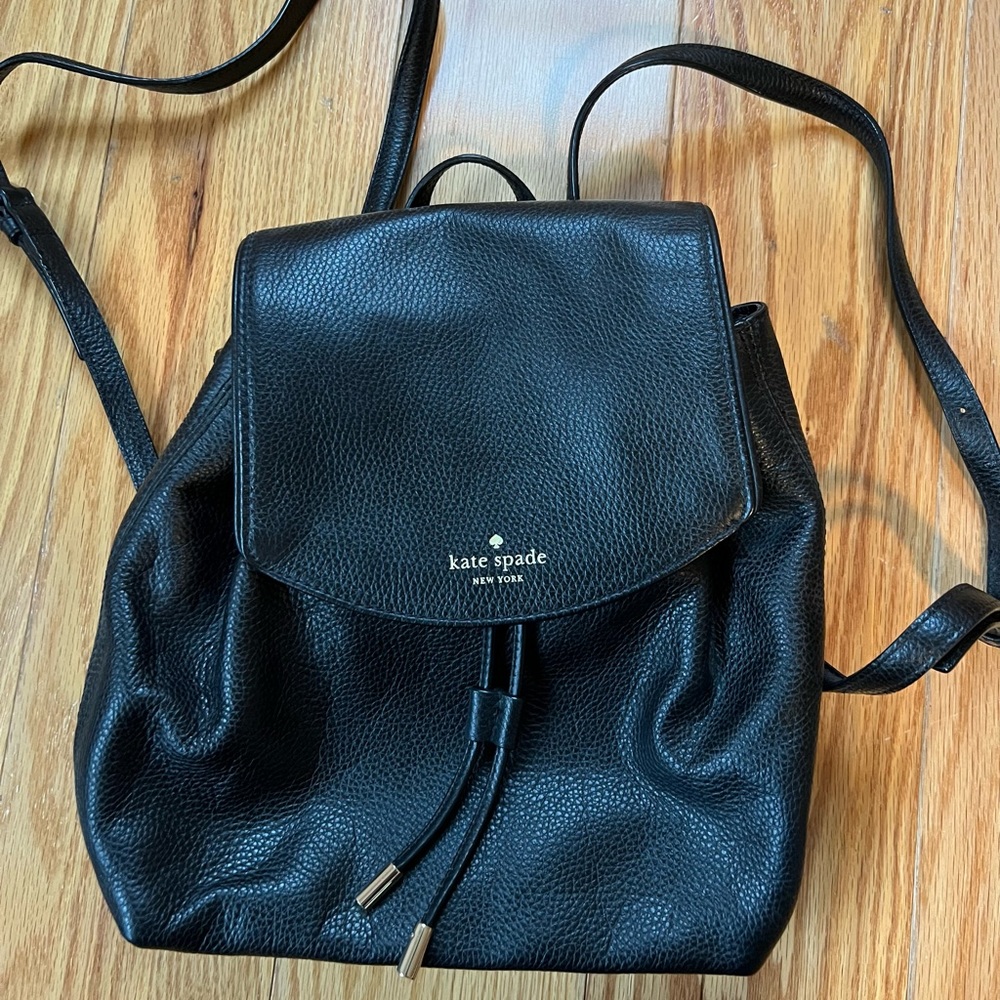Black Kate Spade Backpack